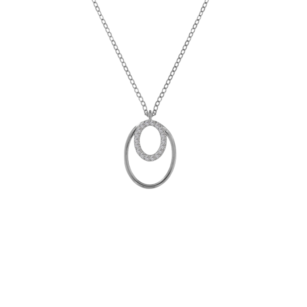 COLLAR PLATA EBBA