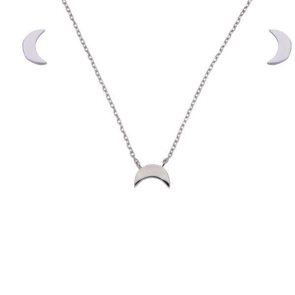 COLLAR Y PENDIENTES PLATA NOEMI