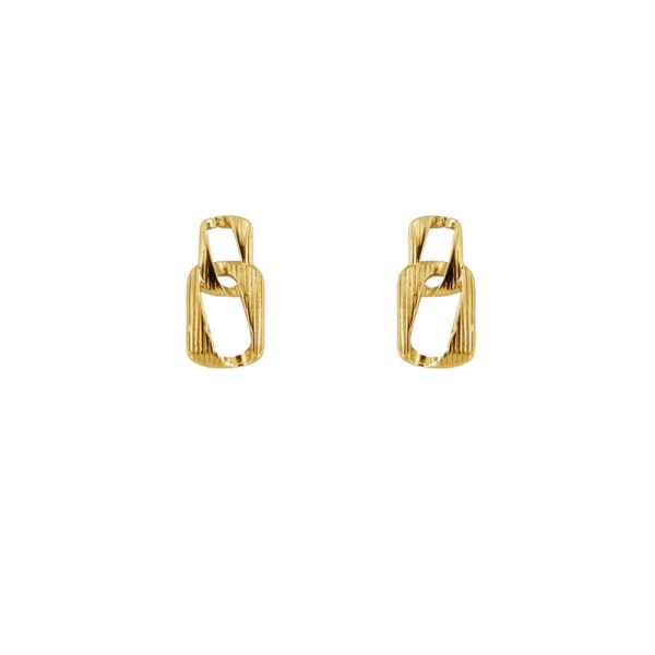 PENDIENTES PLATA VIVI - DORADO