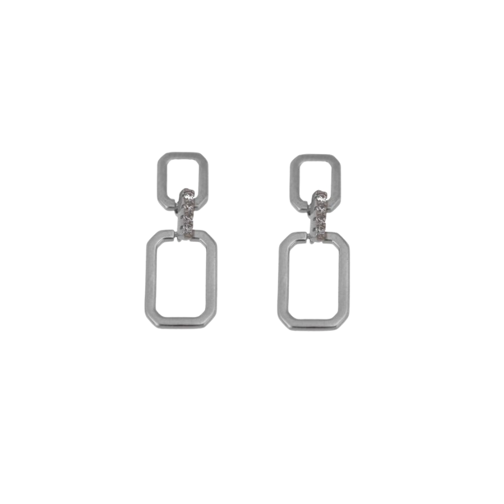 PENDIENTES PLATA THAIS