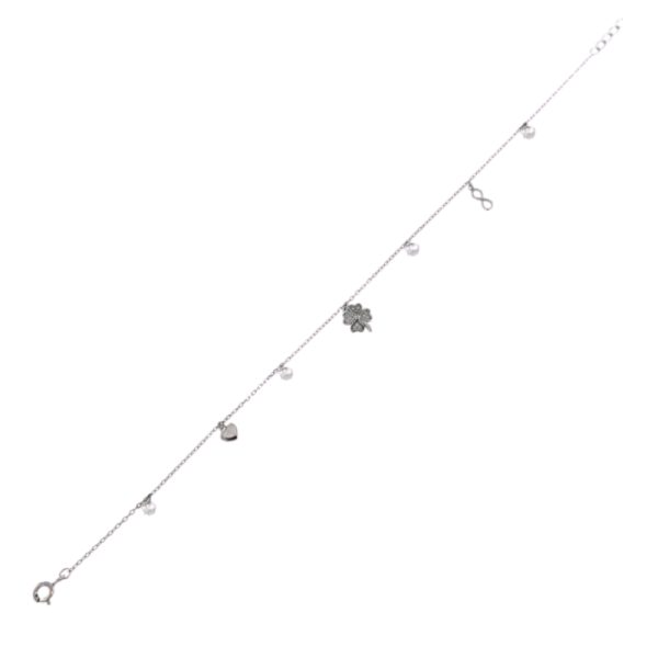 TOBILLERA PLATA NINA